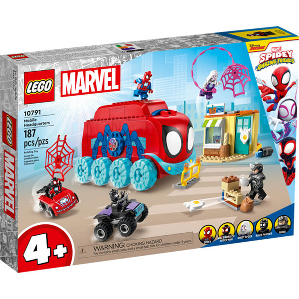 LEGO® Team Spidey's Mobile Headquarters 187 Piece Building Set (10791)