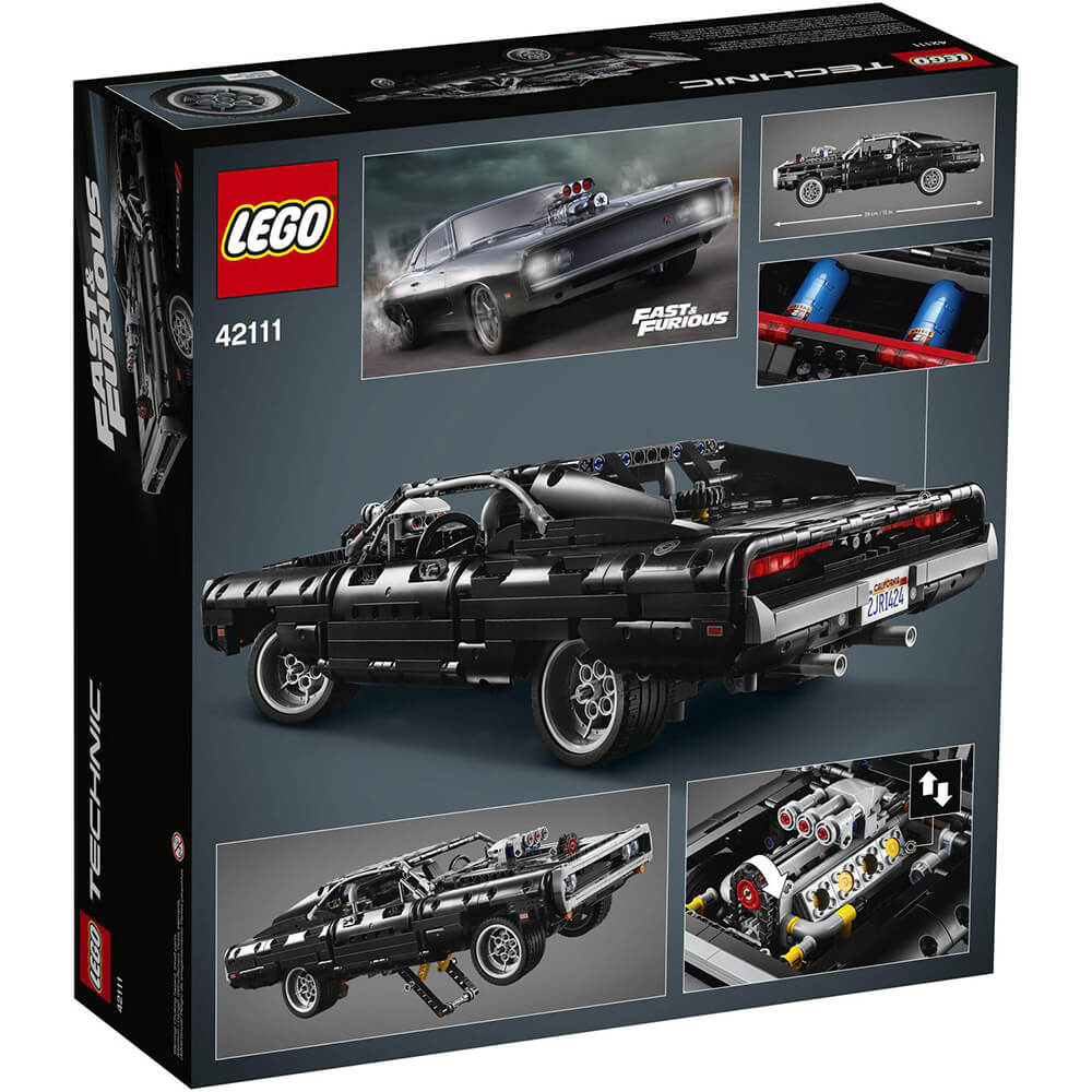 LEGO Technic 42111 Fast & Furious Dom´s Dodge Charger - Lego Speed Build  Review 