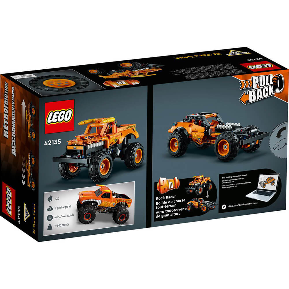 LEGO Technic Monster Jam El Toro Loco 247 Piece Building Set (42135)