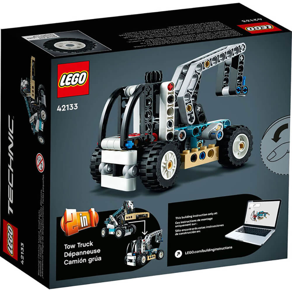 LEGO Technic Telehandler 143 Piece Building Set (42133)