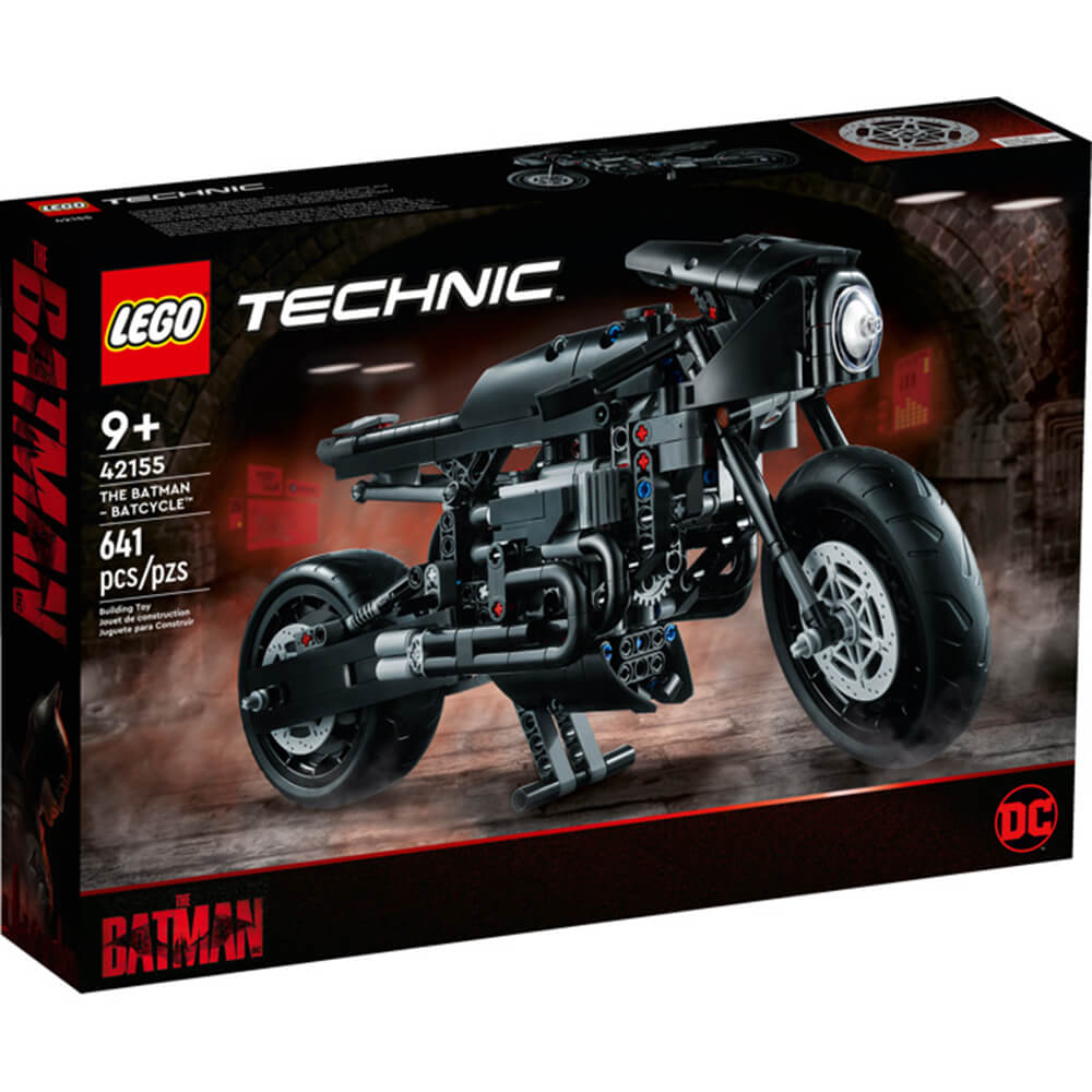 LEGO® Technic THE BATMAN Batcycle™ 641 Piece Building Kit (42155)