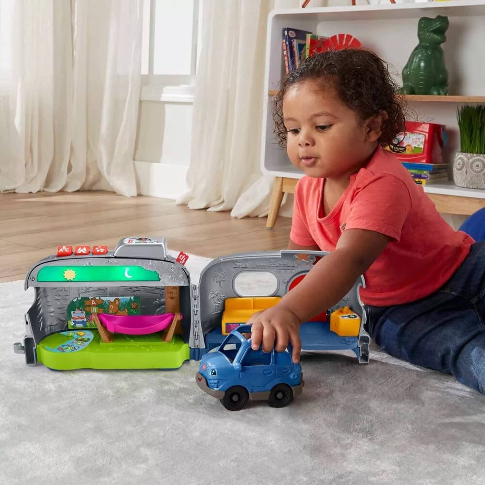 Little People Light-Up Learning Camper Playset