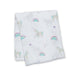 Lulujo Cotton Swaddle Rainbows & Unicorns