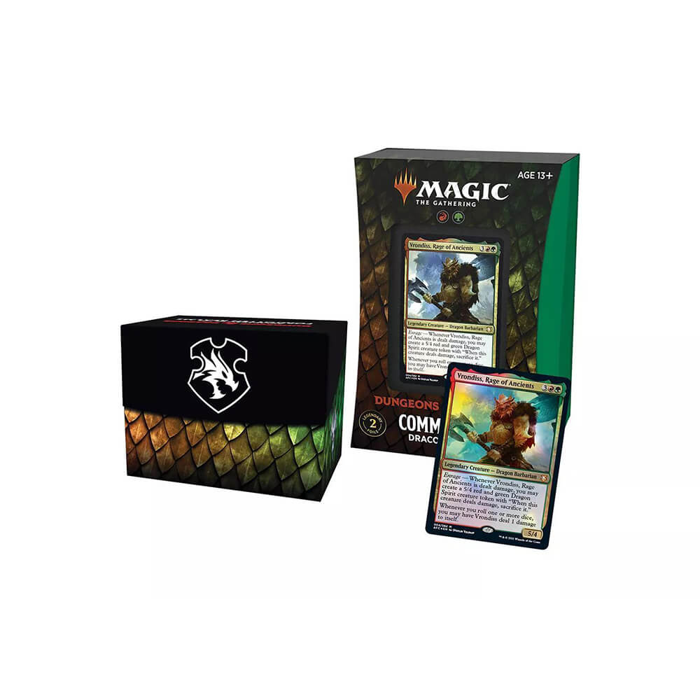 Magic: The Gathering Adventures in The Forgotten Realms Commander Deck – Draconic Rage (Red-Green)