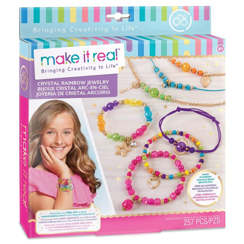 Make It Real Crystal Rainbow Jewelry