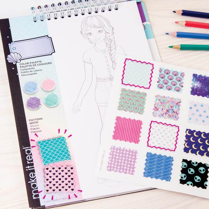 Interior Design Marker Sketchbook Kit Graphic by SofydollDesigns