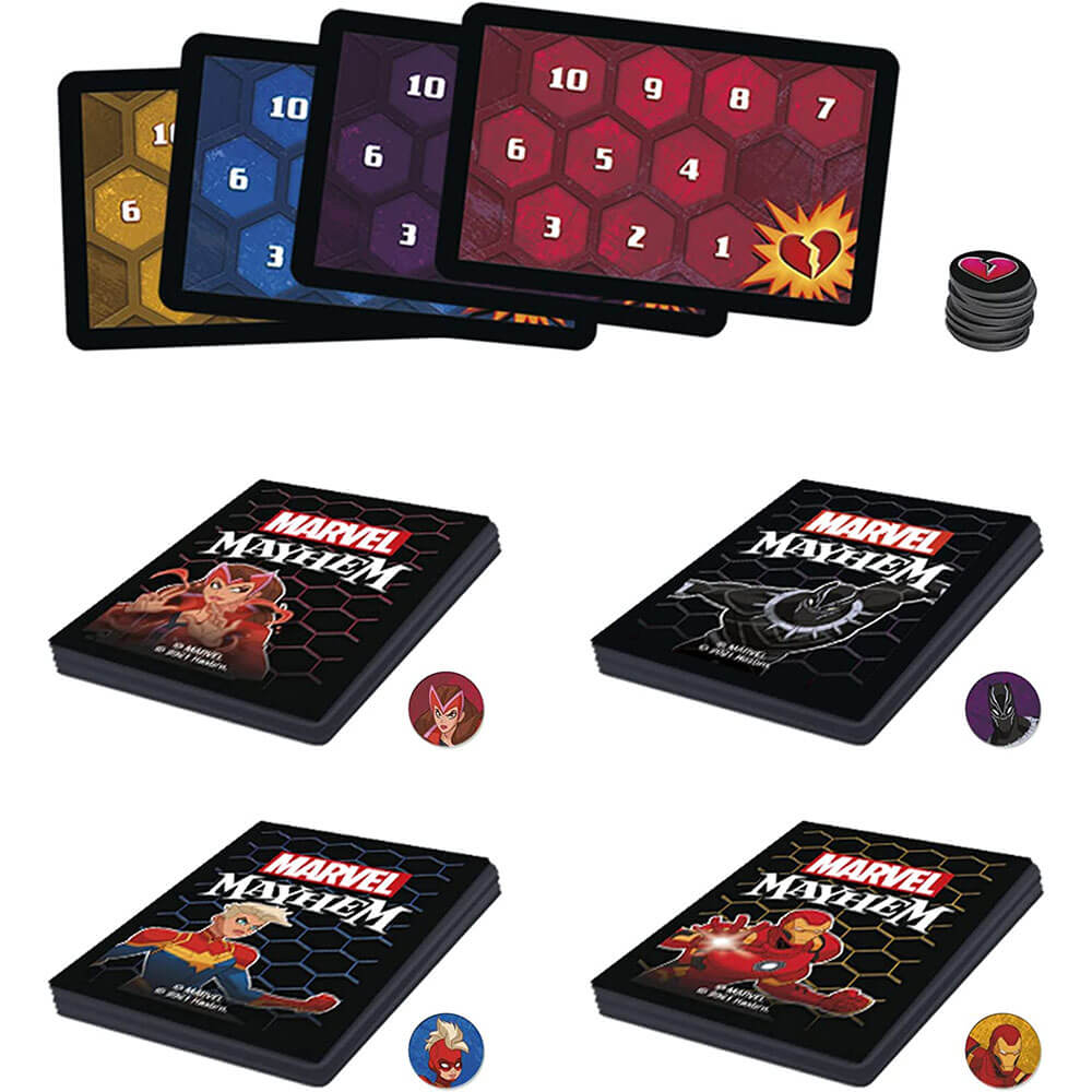 Marvel Mayhem Card Game