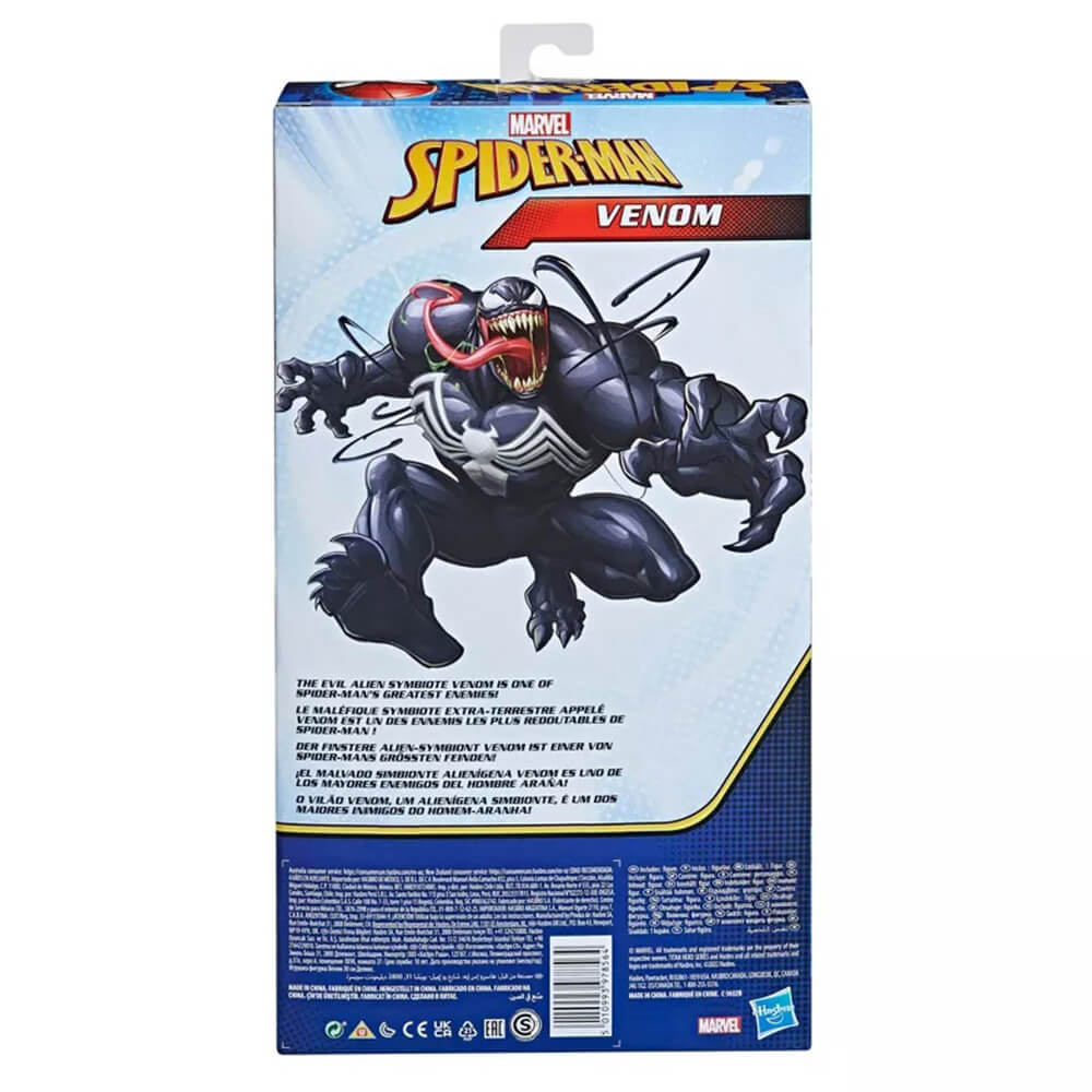 Hasbro - Spider-Man Marvel Maximum Venom Figurine Titan Hero Miles