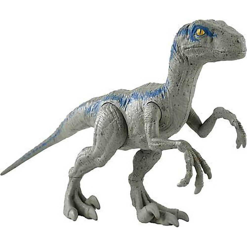 Mattel Jurassic World Dominion Velociraptor Blue 6