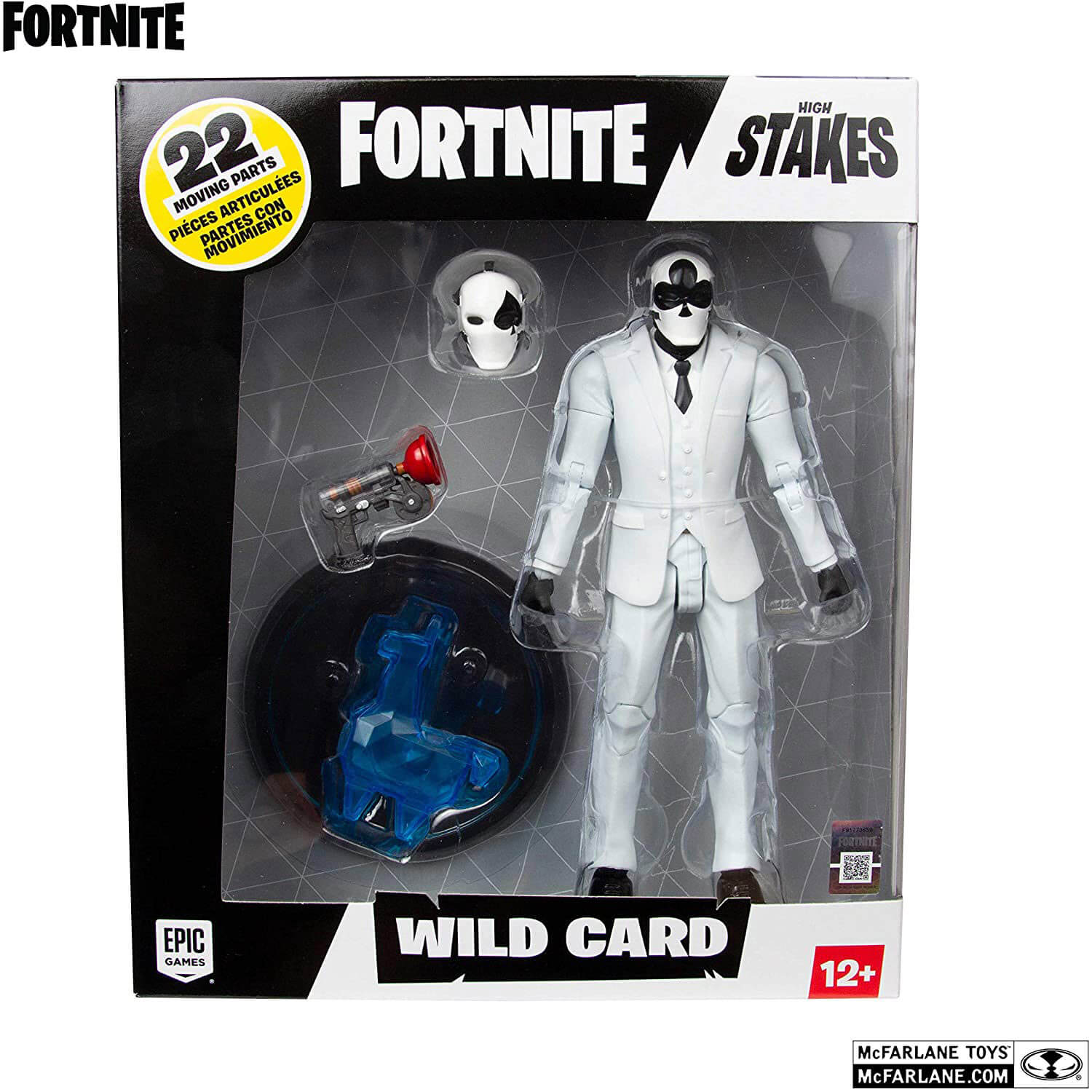 McFarlane Fortnite High Stakes Wild Card Spades Figure