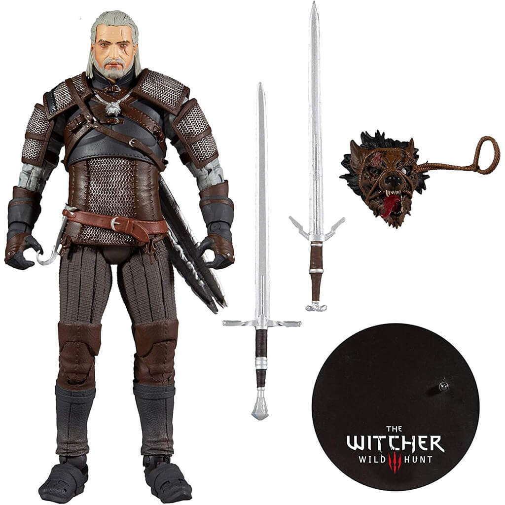 McFarlane Witcher 3 Wild Hunt Geralt of Rivia Figure