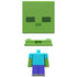 Minecraft Mob Head Mini Zombie Figure