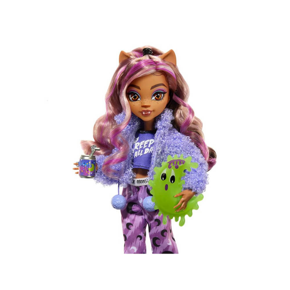 Monster High Creepover Party Clawdeen Wolf Fashion Doll Set