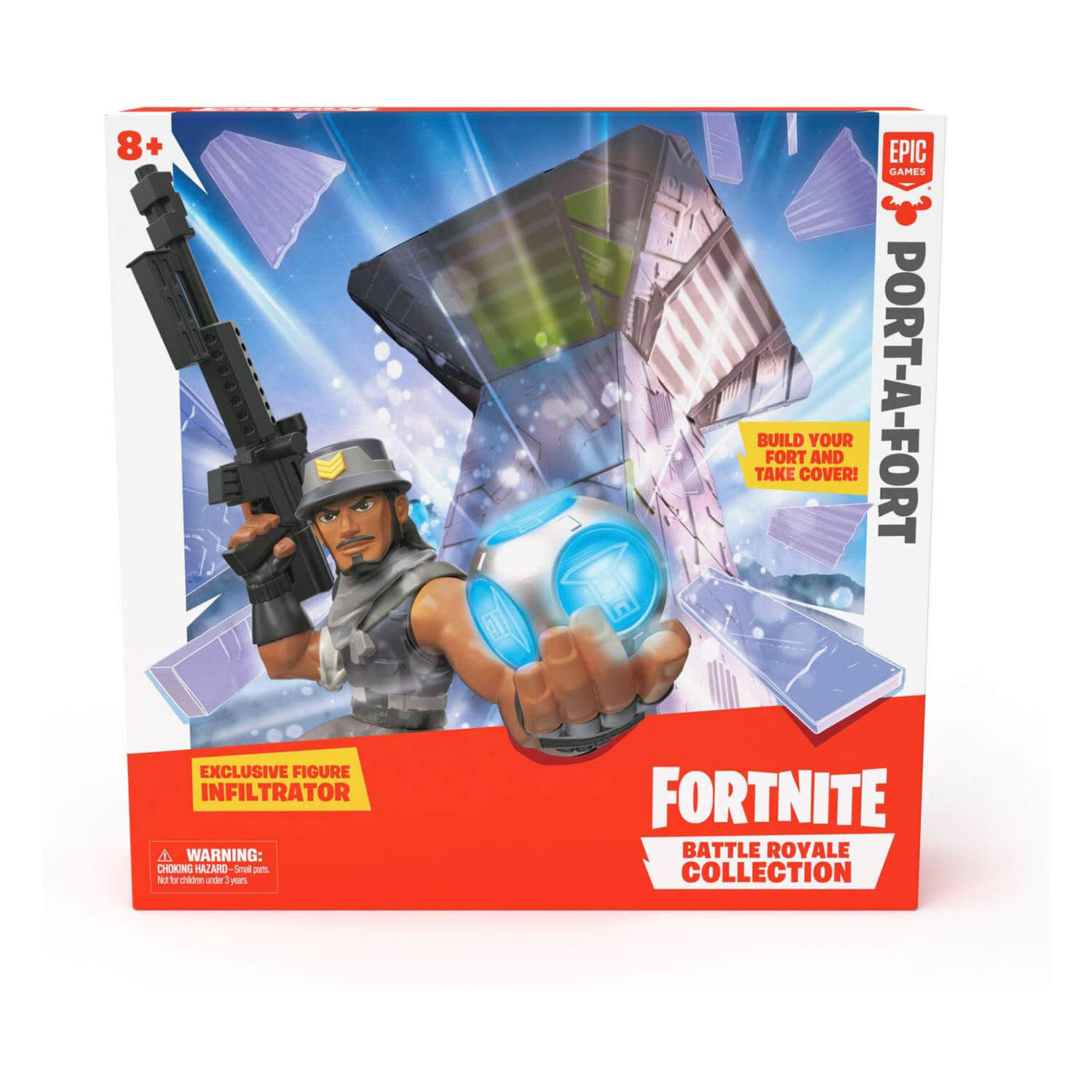 Moose Toys Fortnite Port A Fort Display Set