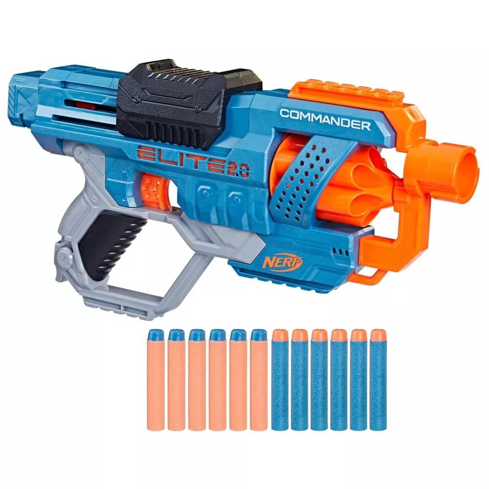 NERF Elite 2.0 Commander RD-6 Blaster