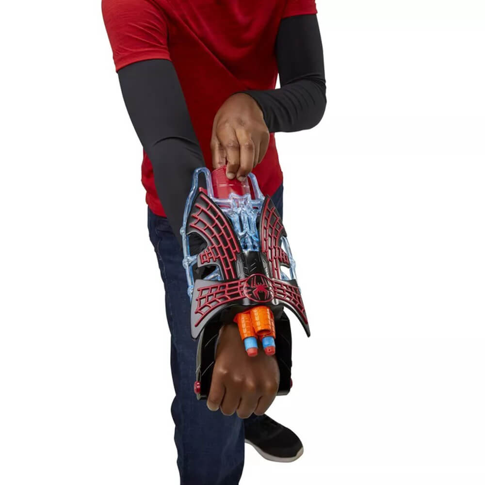 NERF Marvel Spider-Man: Across the Spider-Verse Miles Morales Tri-Shot Blaster