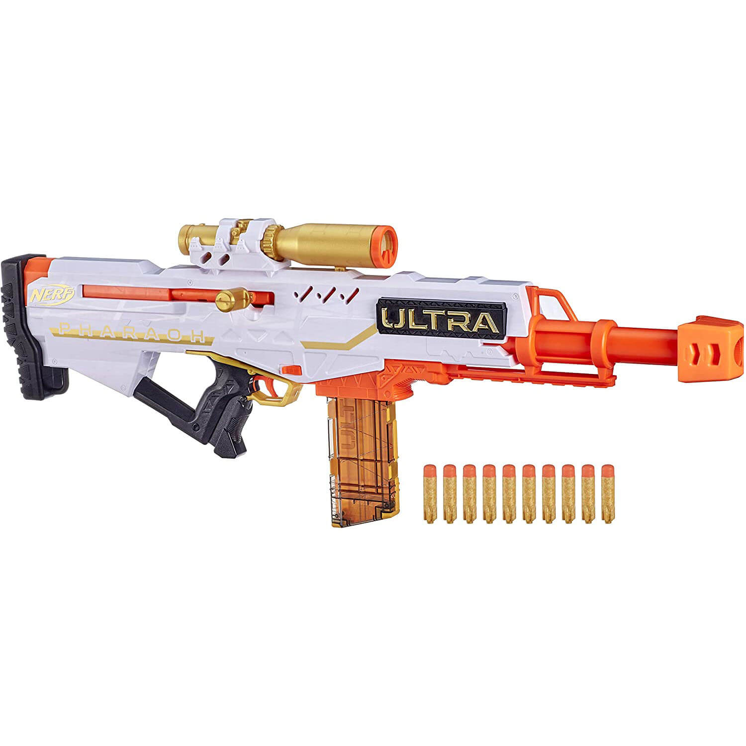 NERF Ultra Pharaoh Blaster with Premium Gold Accents