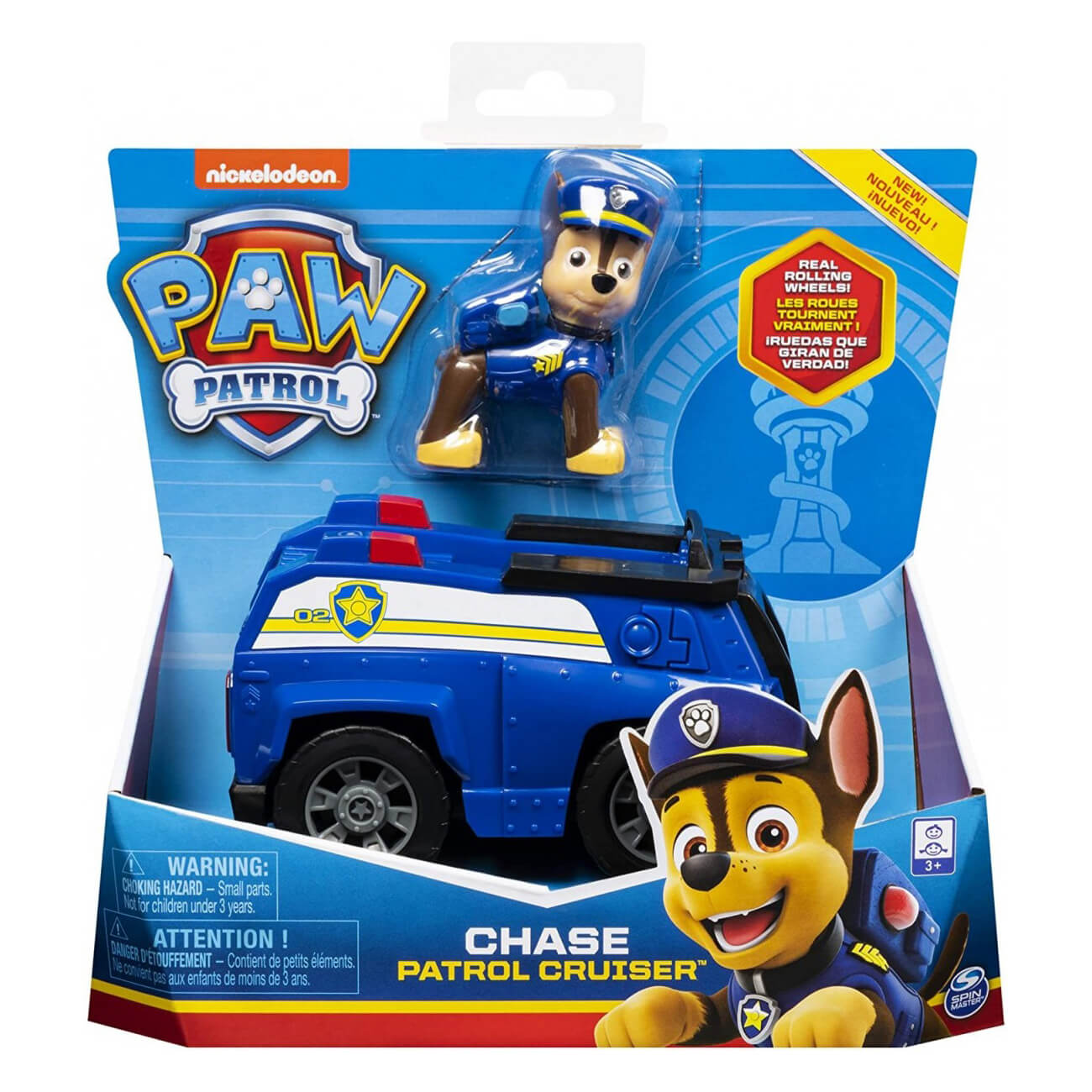 PAW Patrol Chase Patrol Cruiser Vehicle & Figure Set