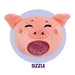 PBJs Barbyard Farm Series Sizzle Pig Plush Jelly Fidget Toy