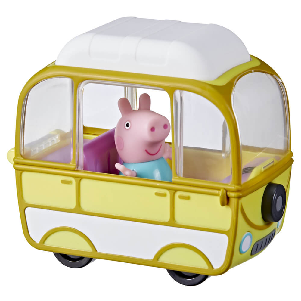 2021 Peppa Pig Peppa's Family MOTORHOME Vehicle to RV Playset NEW w/ 4  Figures