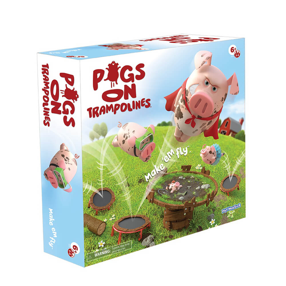 Pigs on Trampolines Game