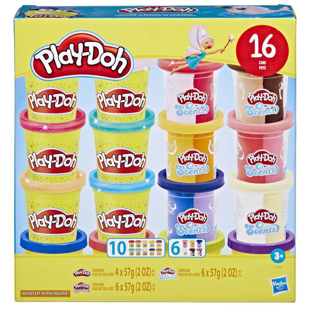 Play-Doh Zoo Mini Color 4-Pack of Modeling Compound with Glitter