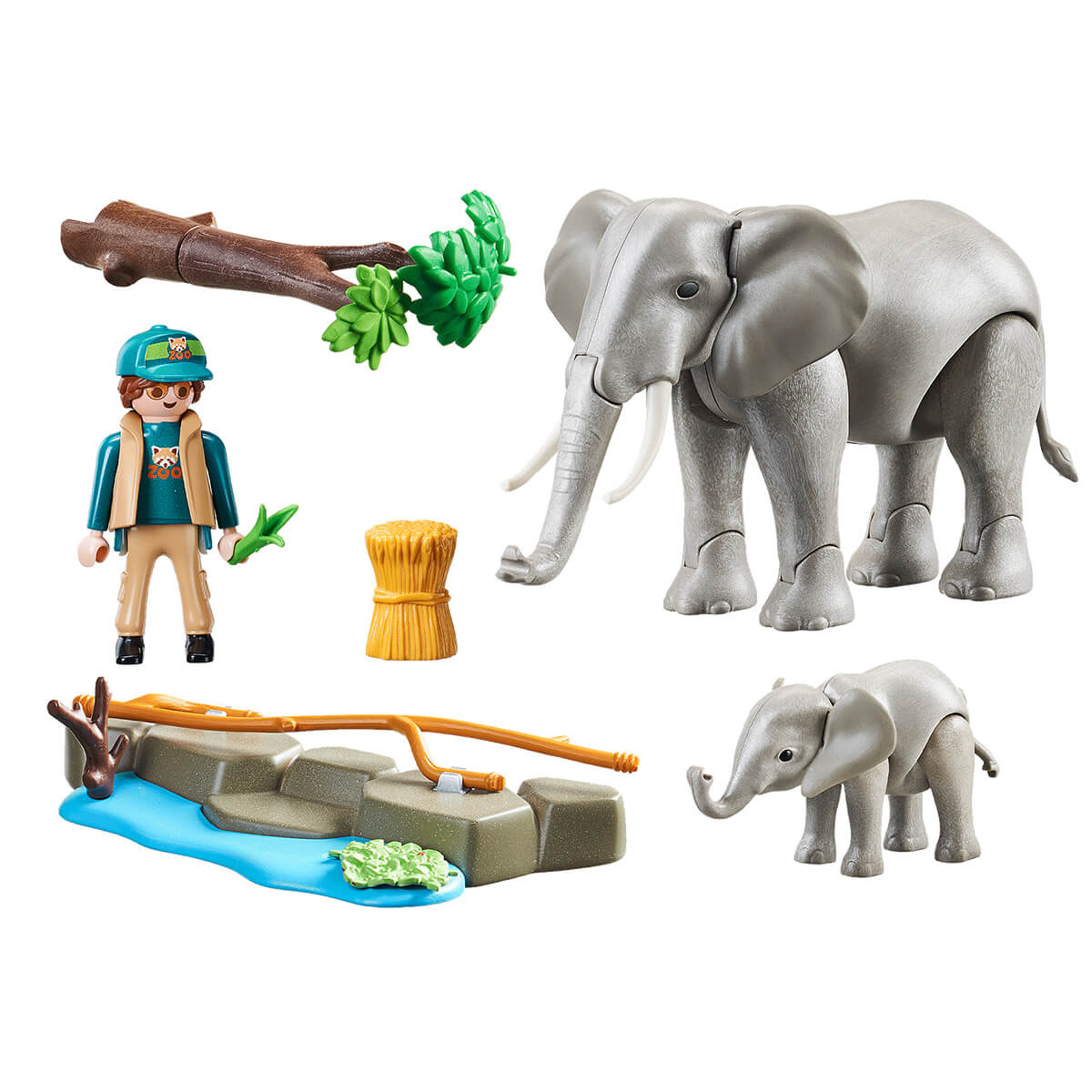 PLAYMOBIL Adventure Zoo Elephant Habitat (70324)