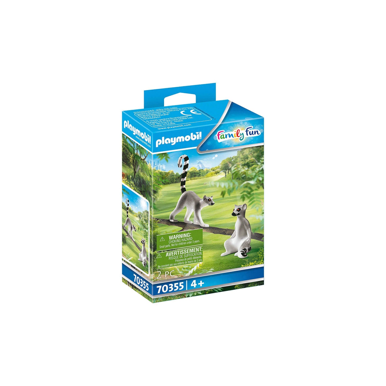 PLAYMOBIL Adventure Zoo Lemurs (70355)