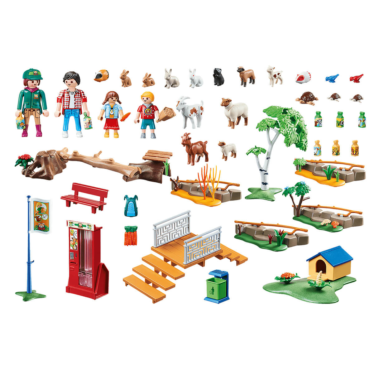 PLAYMOBIL Adventure Zoo Petting Zoo (70342)