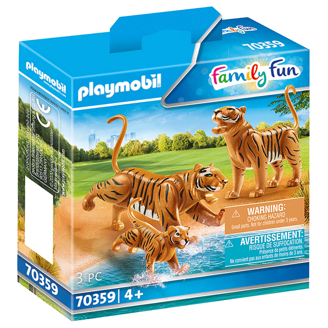 PLAYMOBIL Adventure Zoo Tigers with Cub (70359)