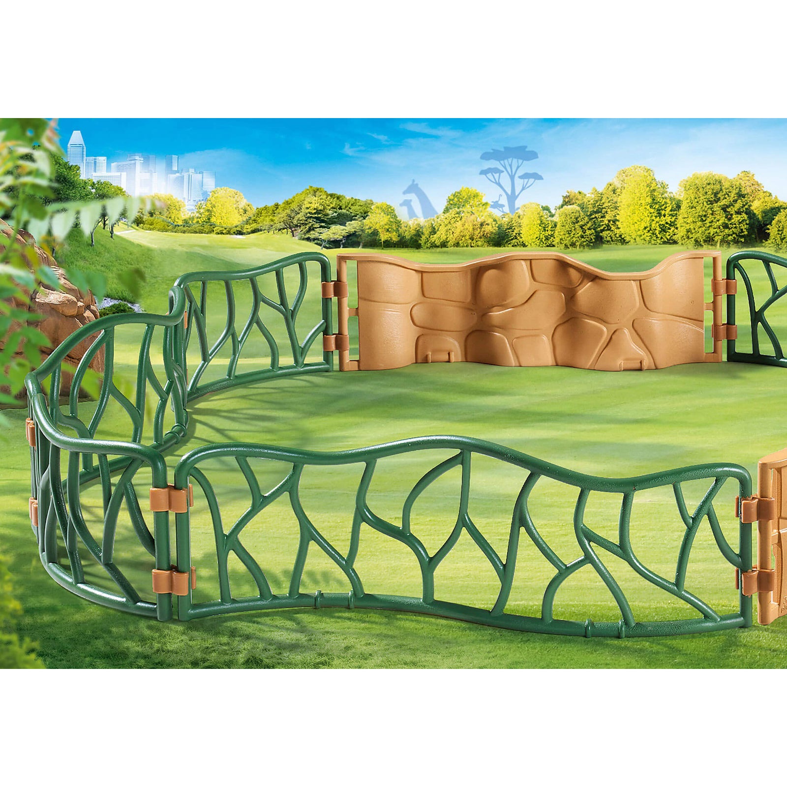 PLAYMOBIL Adventure Zoo Zoo Enclosure (70347)