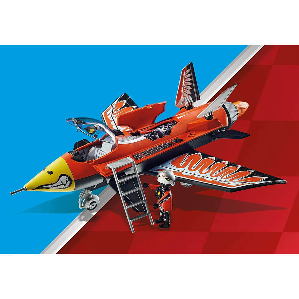 PLAYMOBIL Air Stunt Show Eagle Jet Playset (70832)