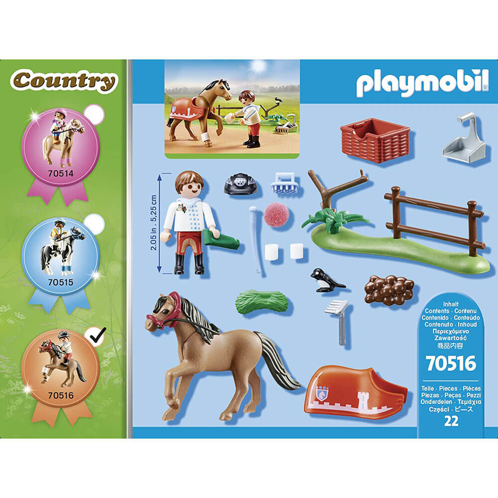 PLAYMOBIL Country Collectible Connemara Pony (70516)