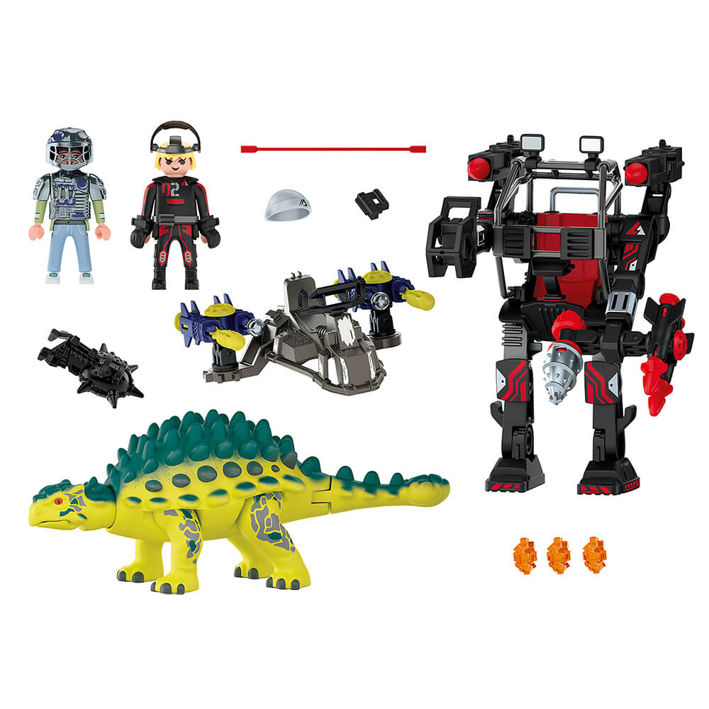 PLAYMOBIL Dinos Saichania: Invasion of the Robot (70626)