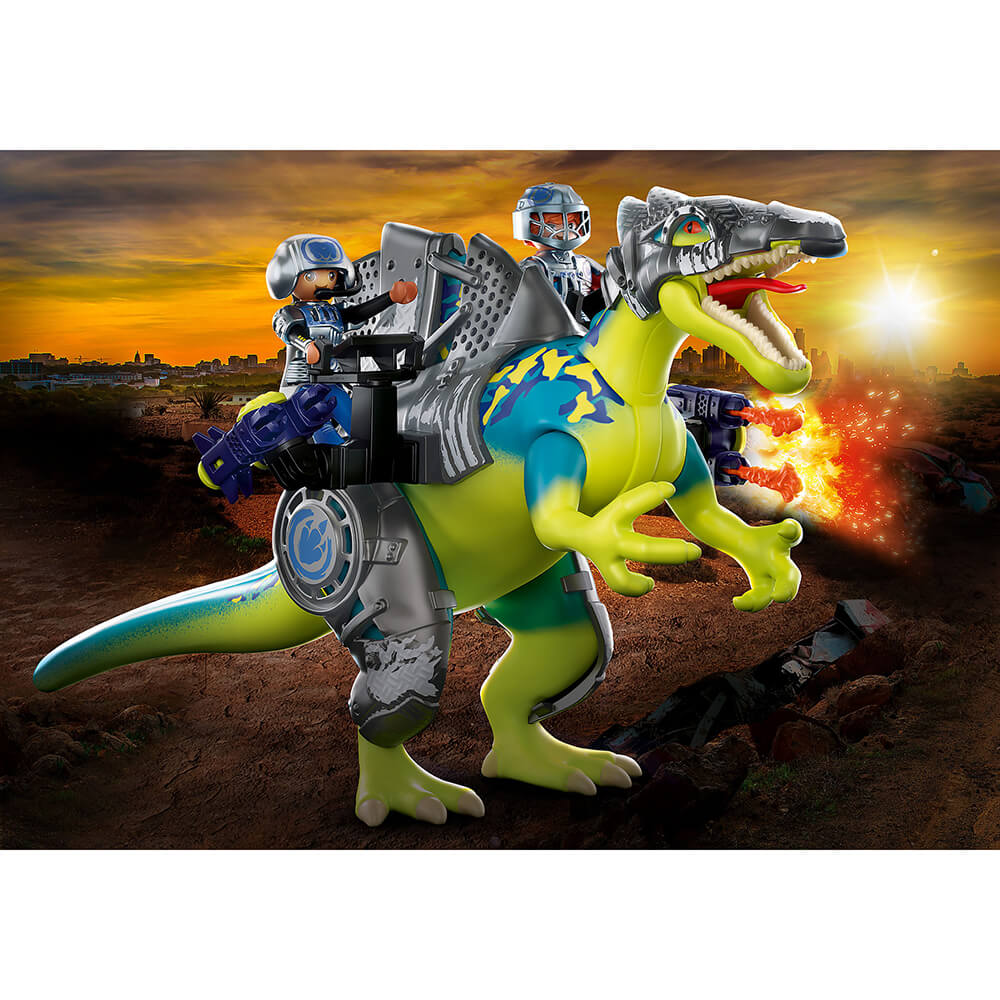 PLAYMOBIL Dinos Spinosaurus: Double Defense Power  (70625)