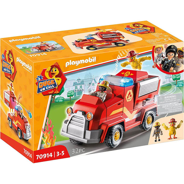 Lot Pompier et Zoo Playmobil - Label Emmaüs