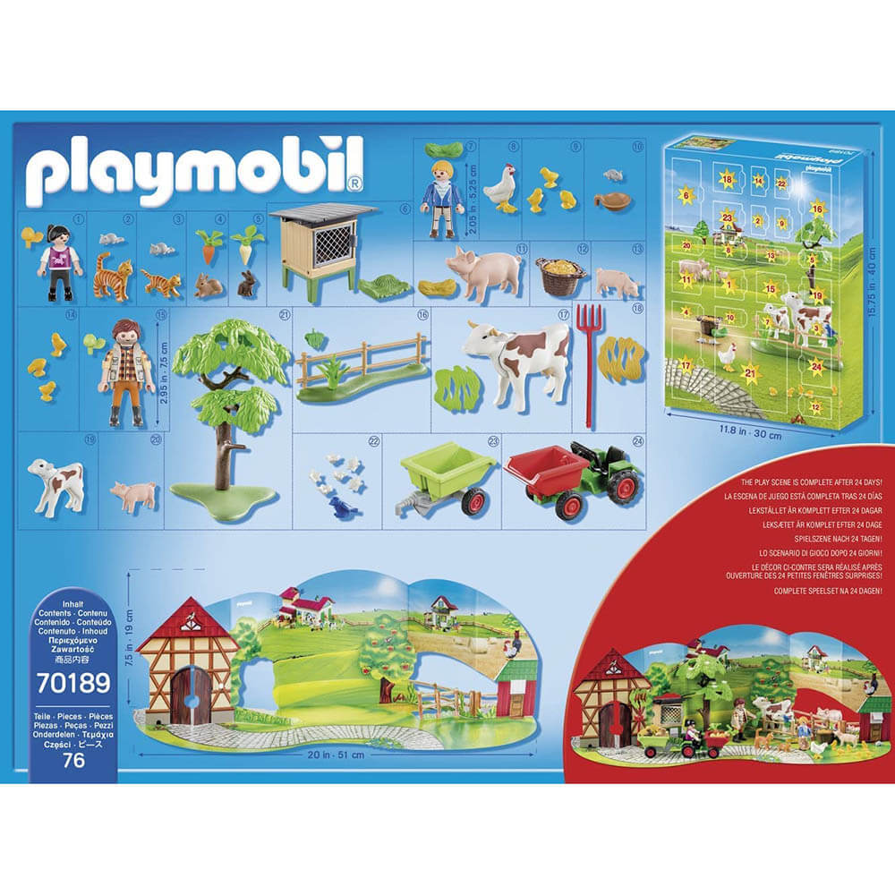 PLAYMOBIL Farm Advent Calendar (70189)