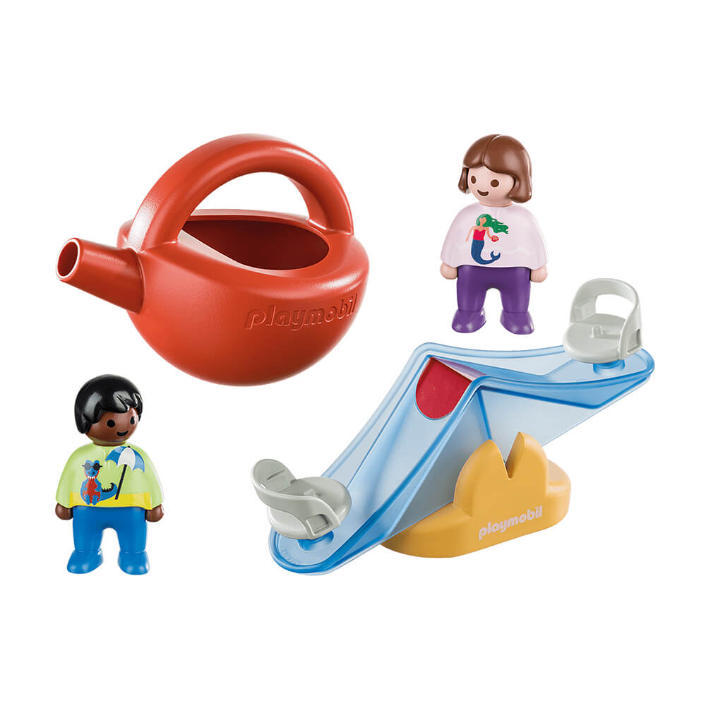 PLAYMOBIL Playmobil 123 AQUA Water Seesaw with Watering Can