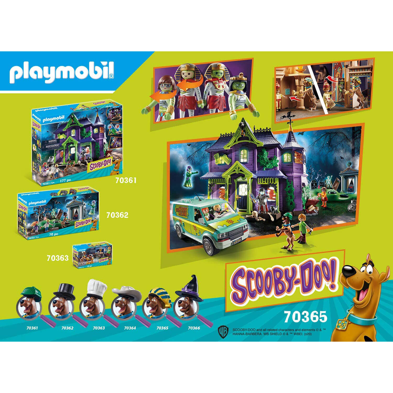 PLAYMOBIL Scooby-Doo! Adventure in Egypt (70365)