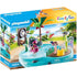 Playmobil Water Park Small Pool with Water Sprayer Playset (70610)