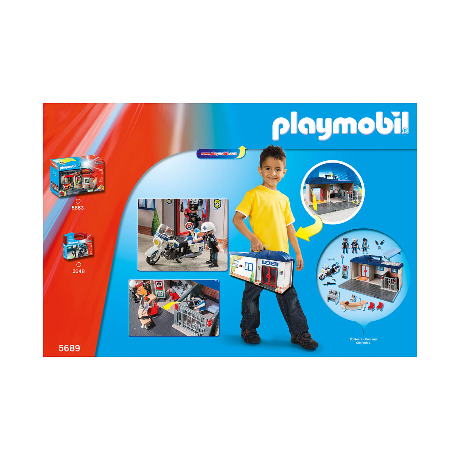 PLAYMOBIL Take Along Take Along Police Station (5689)