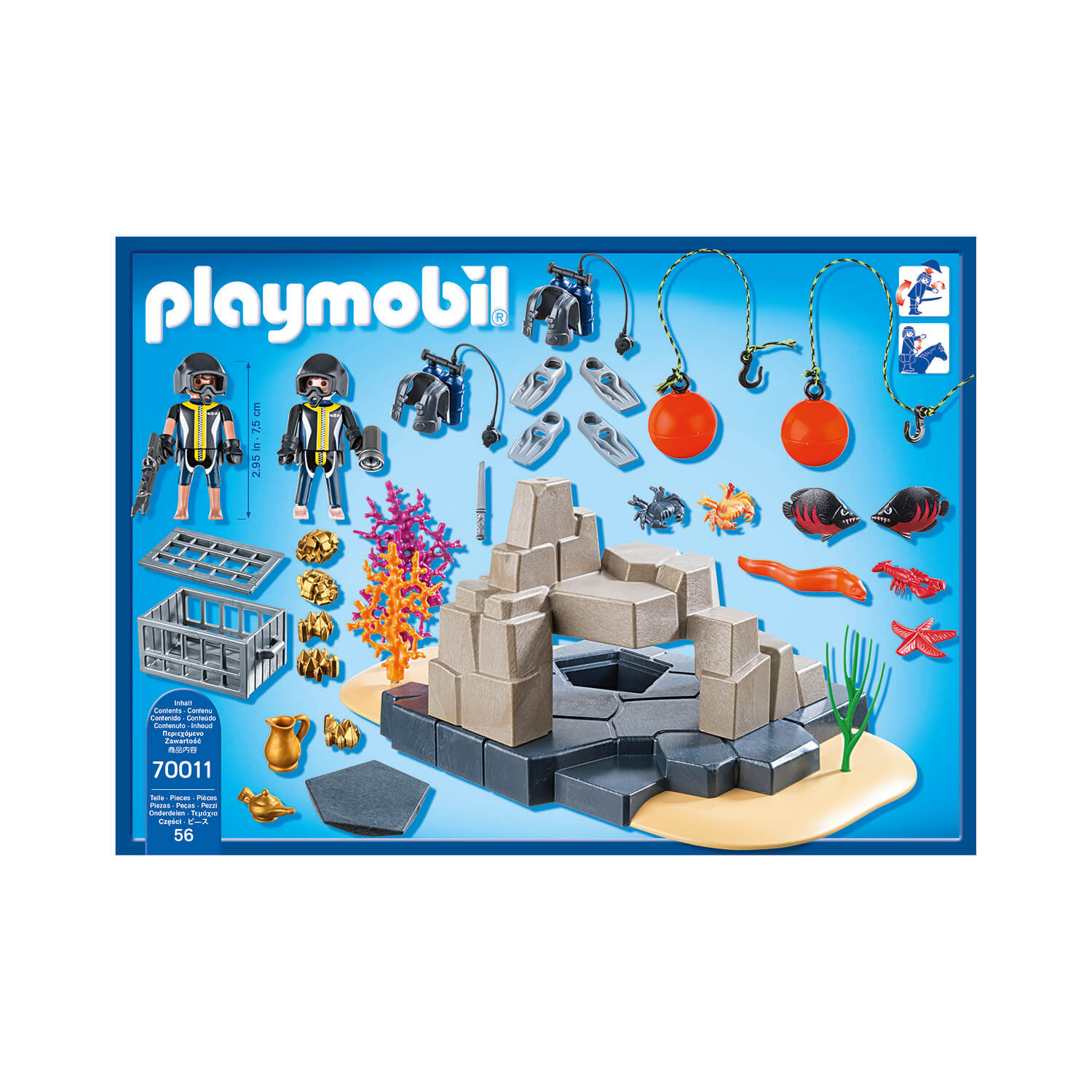 PLAYMOBIL Super Sets SuperSet Tactical Dive Unit (70011)