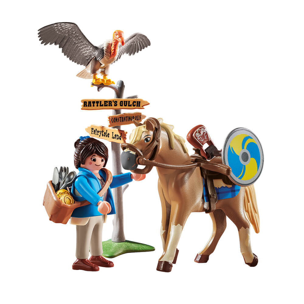 PLAYMOBIL: THE MOVIE PLAYMOBIL: THE MOVIE Marla with Horse (70072)