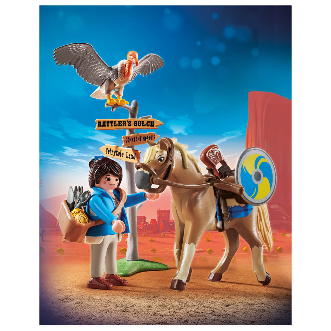 PLAYMOBIL: THE MOVIE PLAYMOBIL: THE MOVIE Marla with Horse (70072)