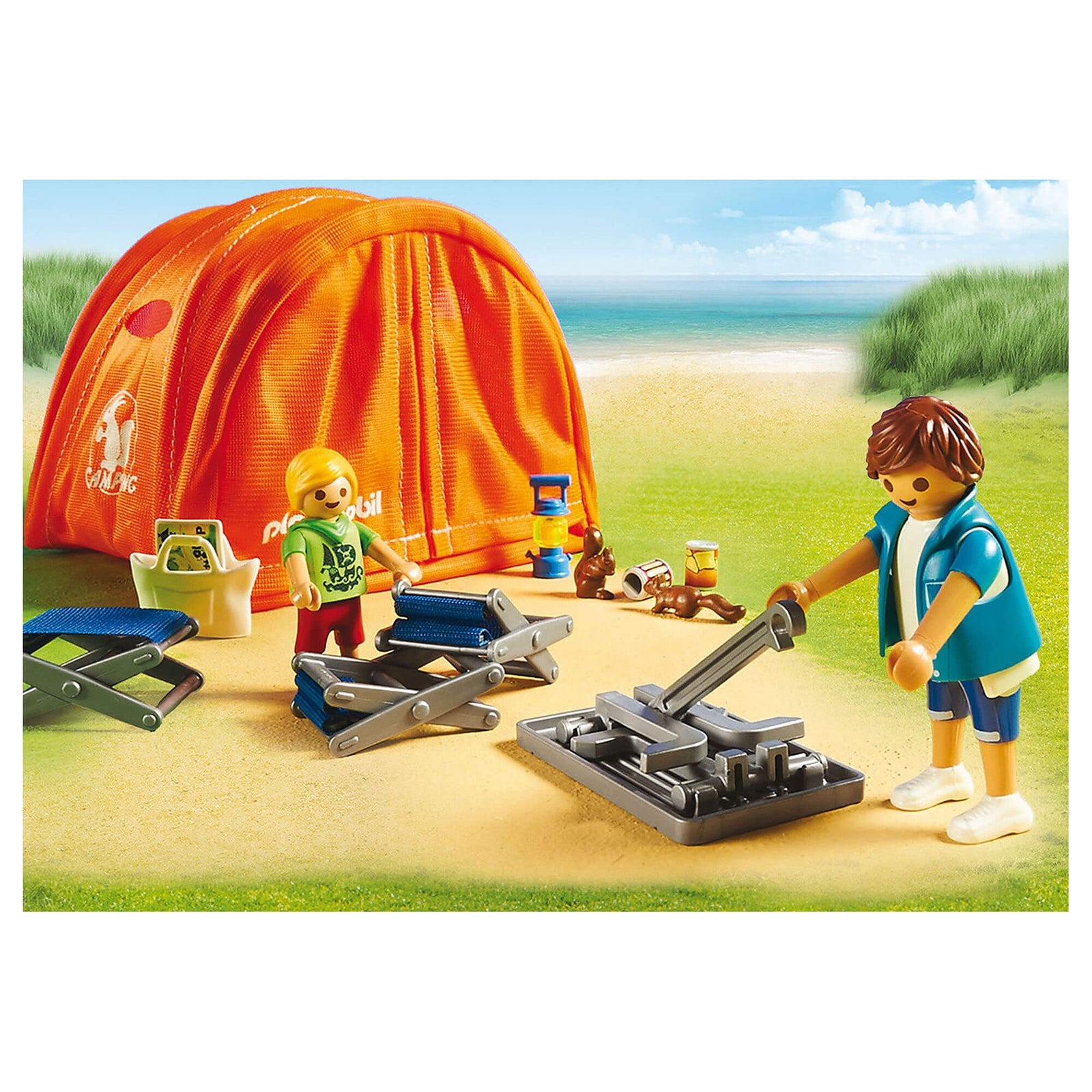 PLAYMOBIL Camping Family Camping Trip (70089)