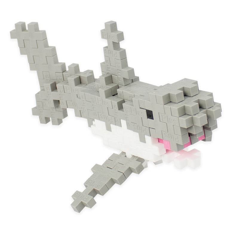 Plus-Plus Tube Shark Building Set