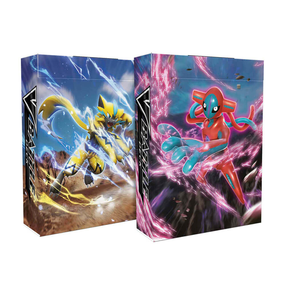 V Battle Deck, Zeraora vs. Deoxys—Pokemon TCG (Allocated) - Board