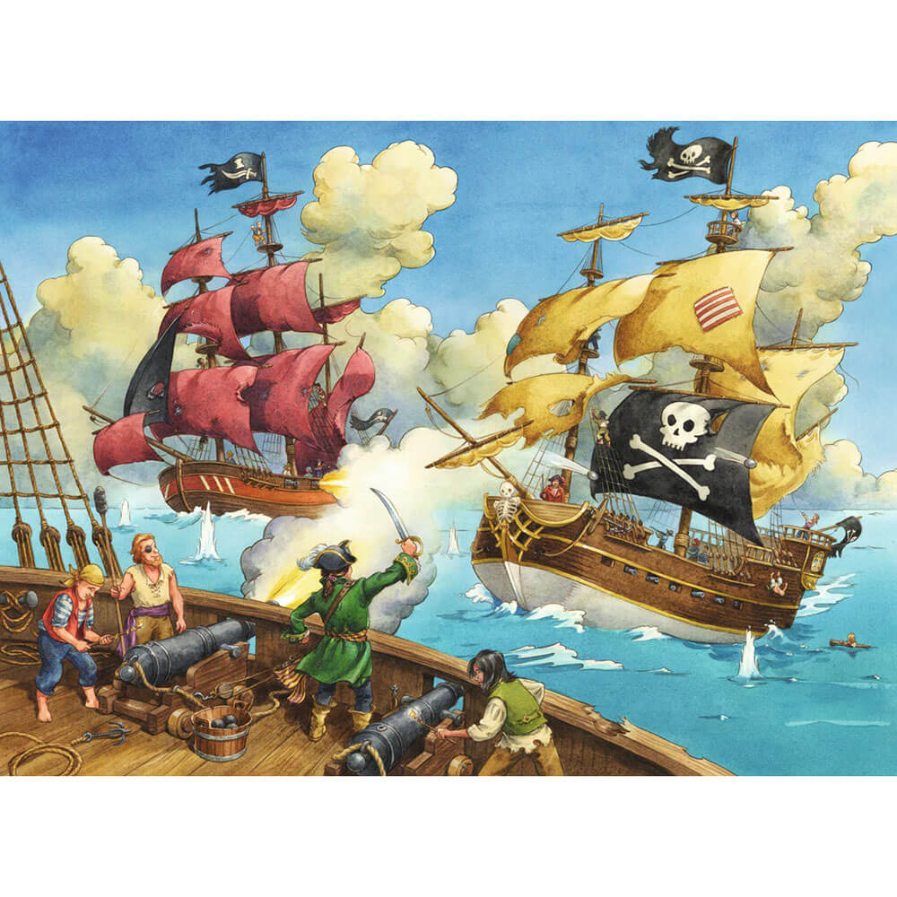 Ravensburger 100 pc Puzzles - Pirate Battle