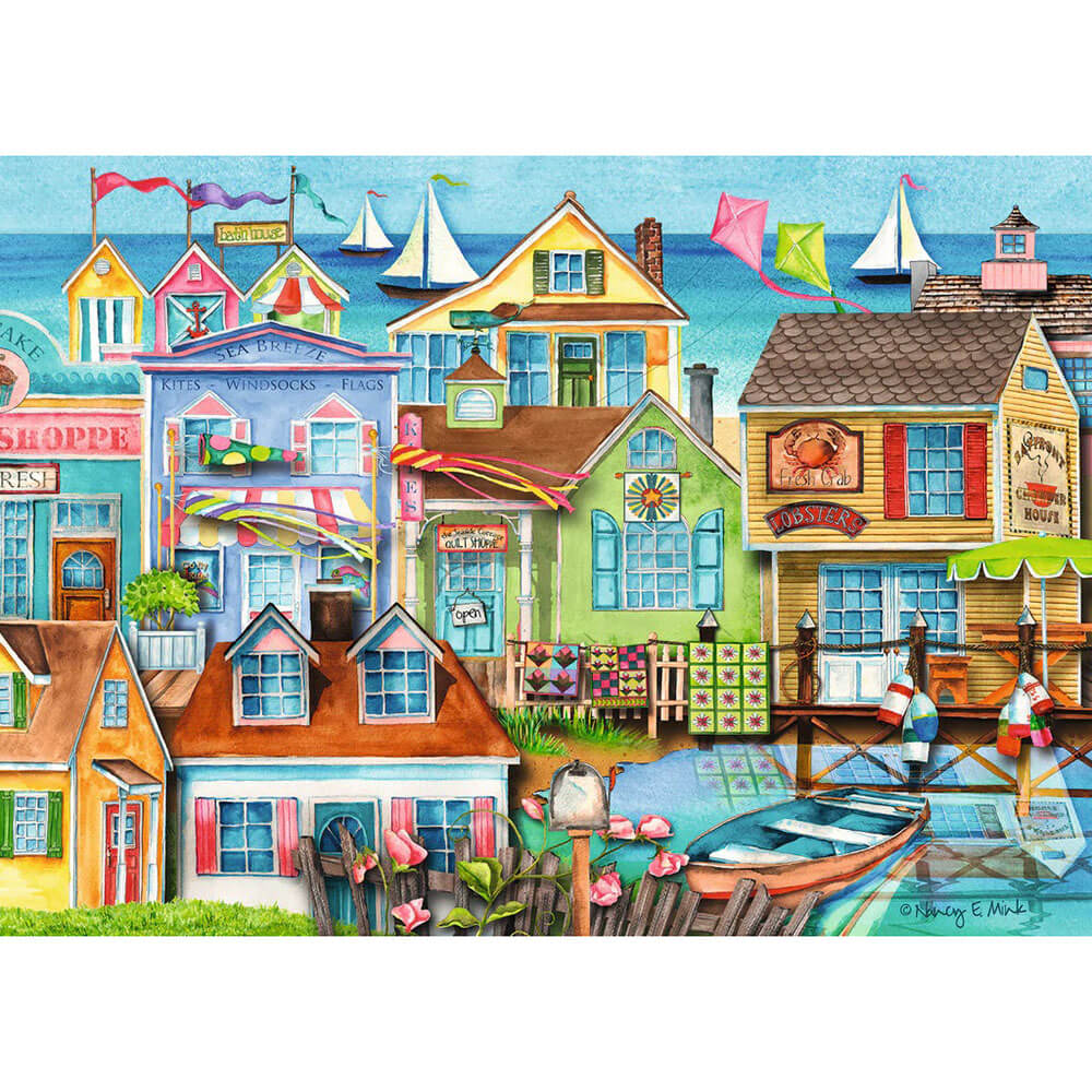 Ravensburger 1000 pc Puzzles - Along the Wharf