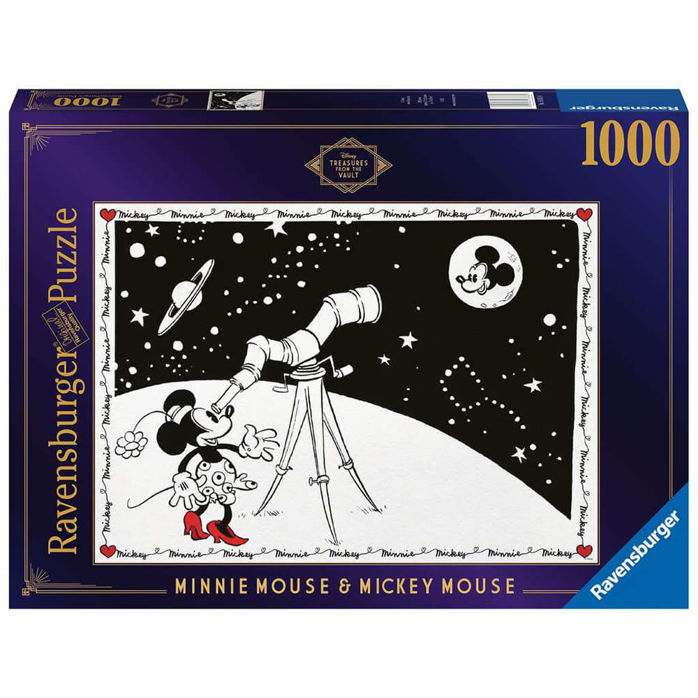 Ravensburger Disney Vault: Minnie & Mickey Sweethearts 1000 Piece Jigsaw Puzzle